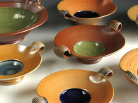 Selection of Salt Glaze dishes